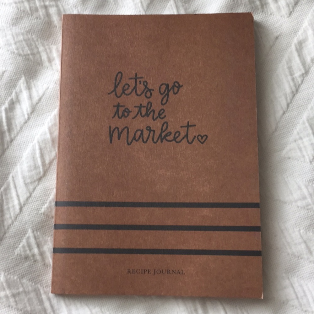 Recipe booklet